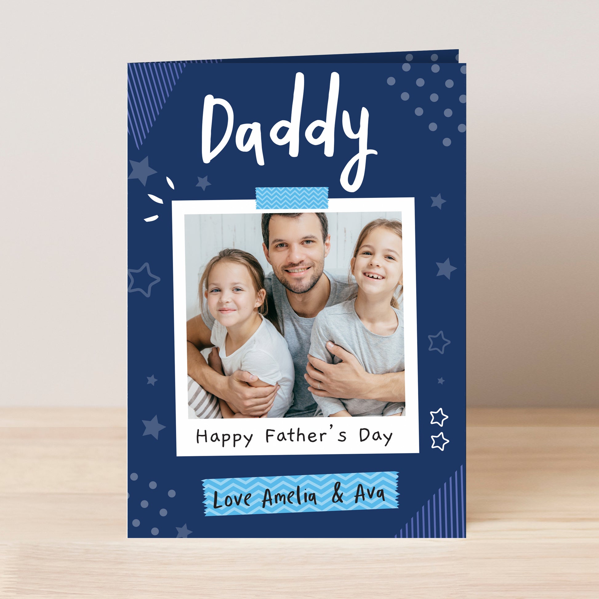 Personalised Polaroid Photo Upload Card - MK&JD Gifts
