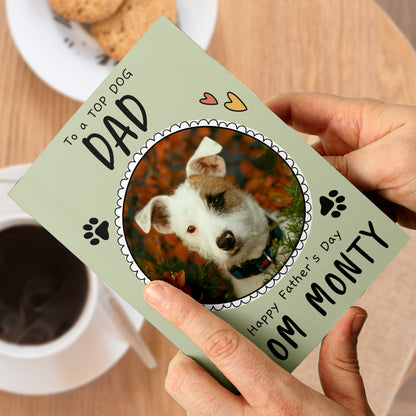 Personalised From the Dog Photo Upload Card - MK&JD Gifts