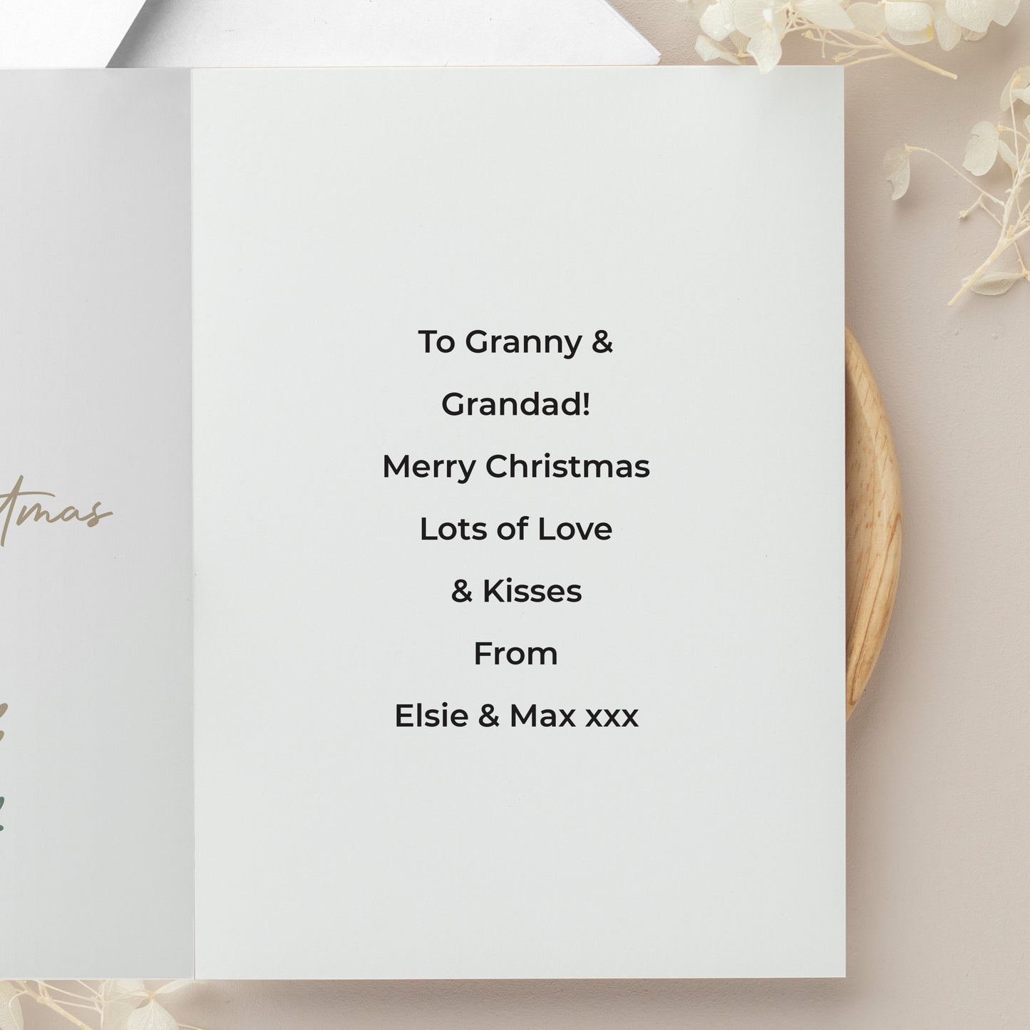 Personalised Photo Upload Christmas Card - MK&JD Gifts