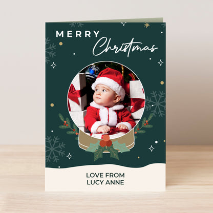 Personalised Photo Upload Christmas Card - MK&JD Gifts