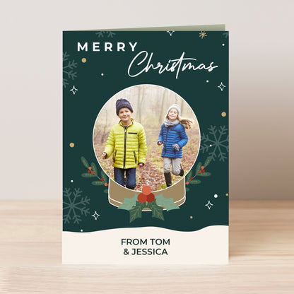 Personalised Photo Upload Christmas Card - MK&JD Gifts