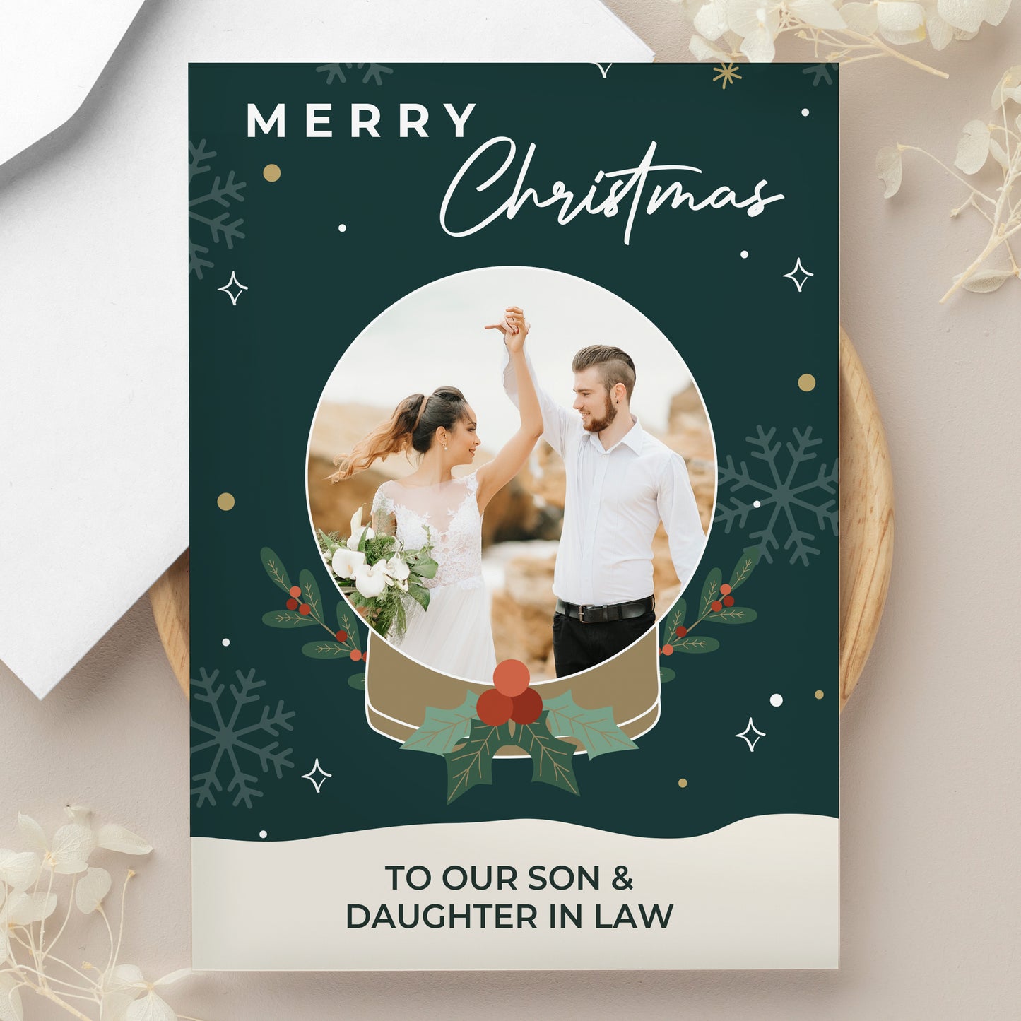 Personalised Photo Upload Christmas Card - MK&JD Gifts