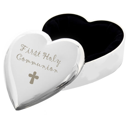 1st Holy Communion Heart Trinket Box - MK&JD Gifts