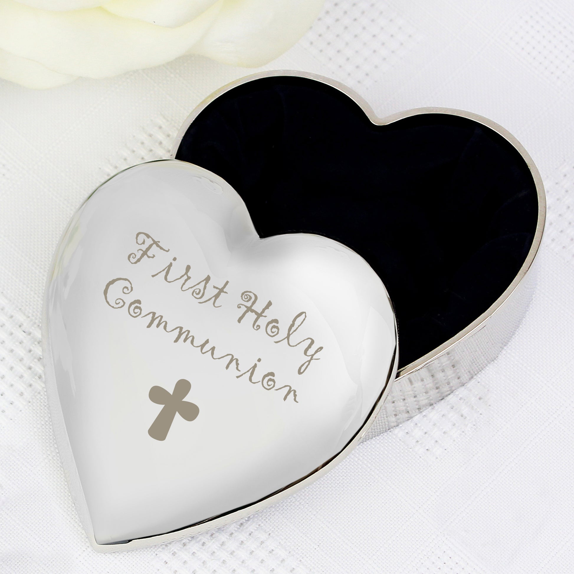 1st Holy Communion Heart Trinket Box - MK&JD Gifts