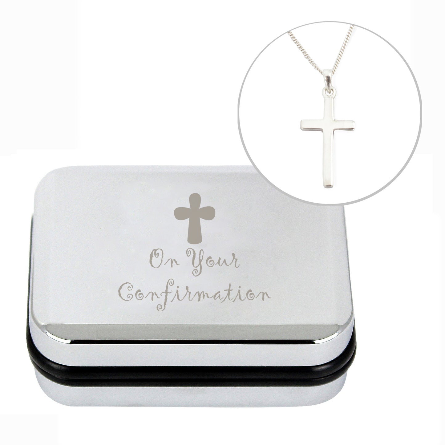 Confirmation Cross Necklace Box - MK&JD Gifts