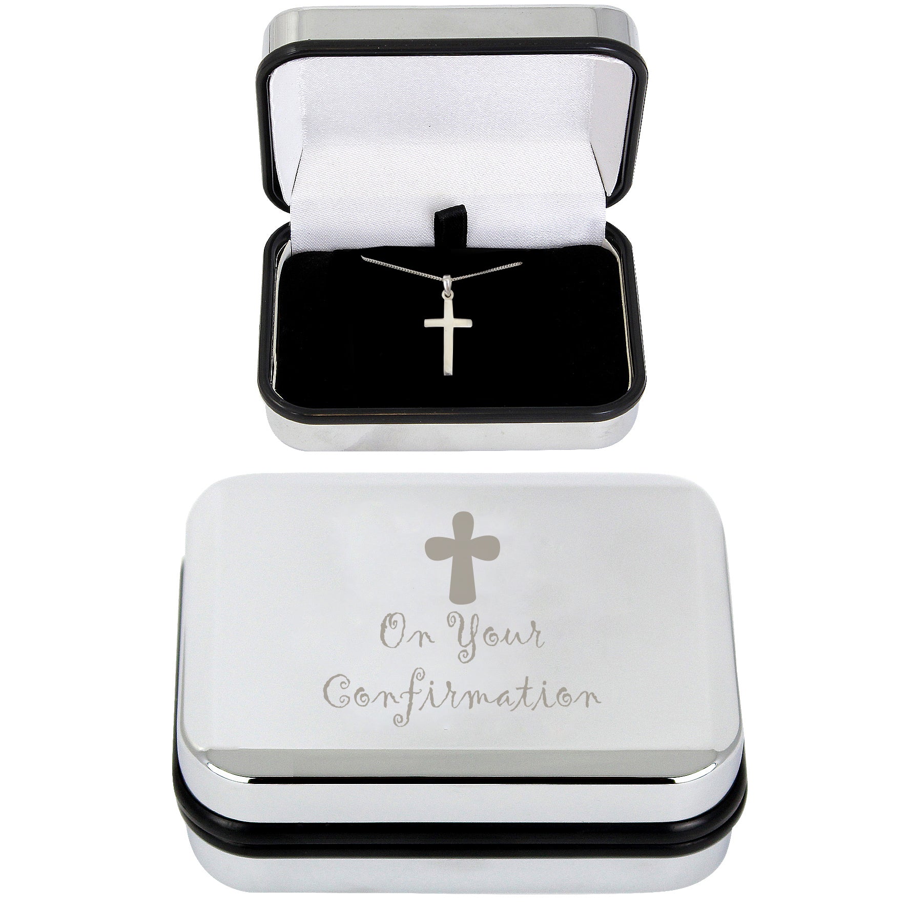 Confirmation Cross Necklace Box - MK&JD Gifts