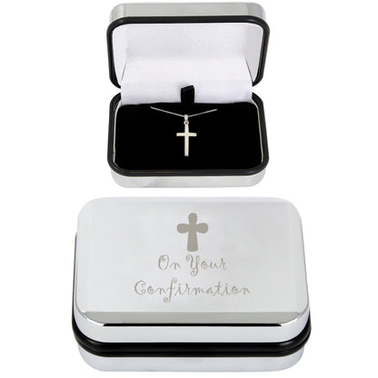 Confirmation Cross Necklace Box - MK&JD Gifts