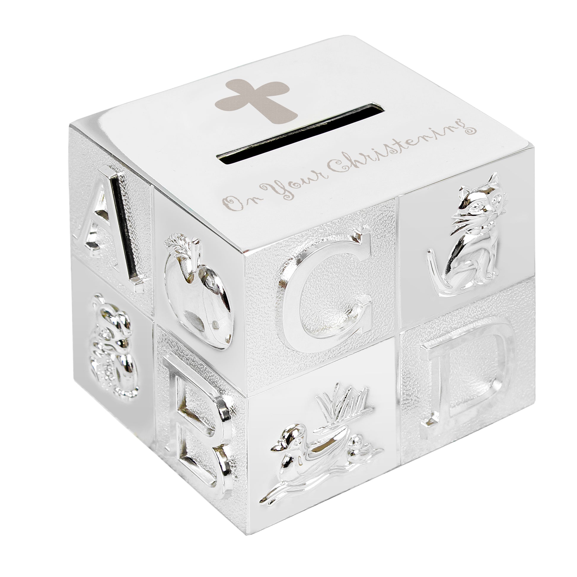 Christening ABC Money Box - MK&JD Gifts
