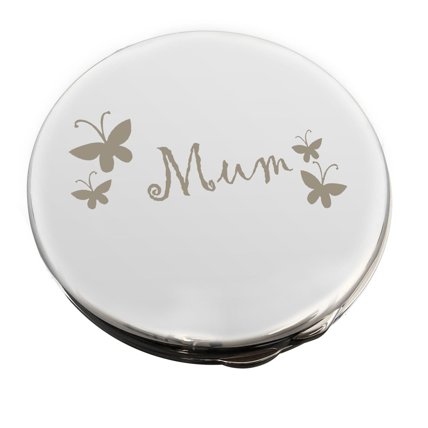 Mum Round Compact Mirror - MK&JD Gifts