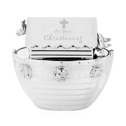 Christening Noahs Ark Money Box - MK&JD Gifts