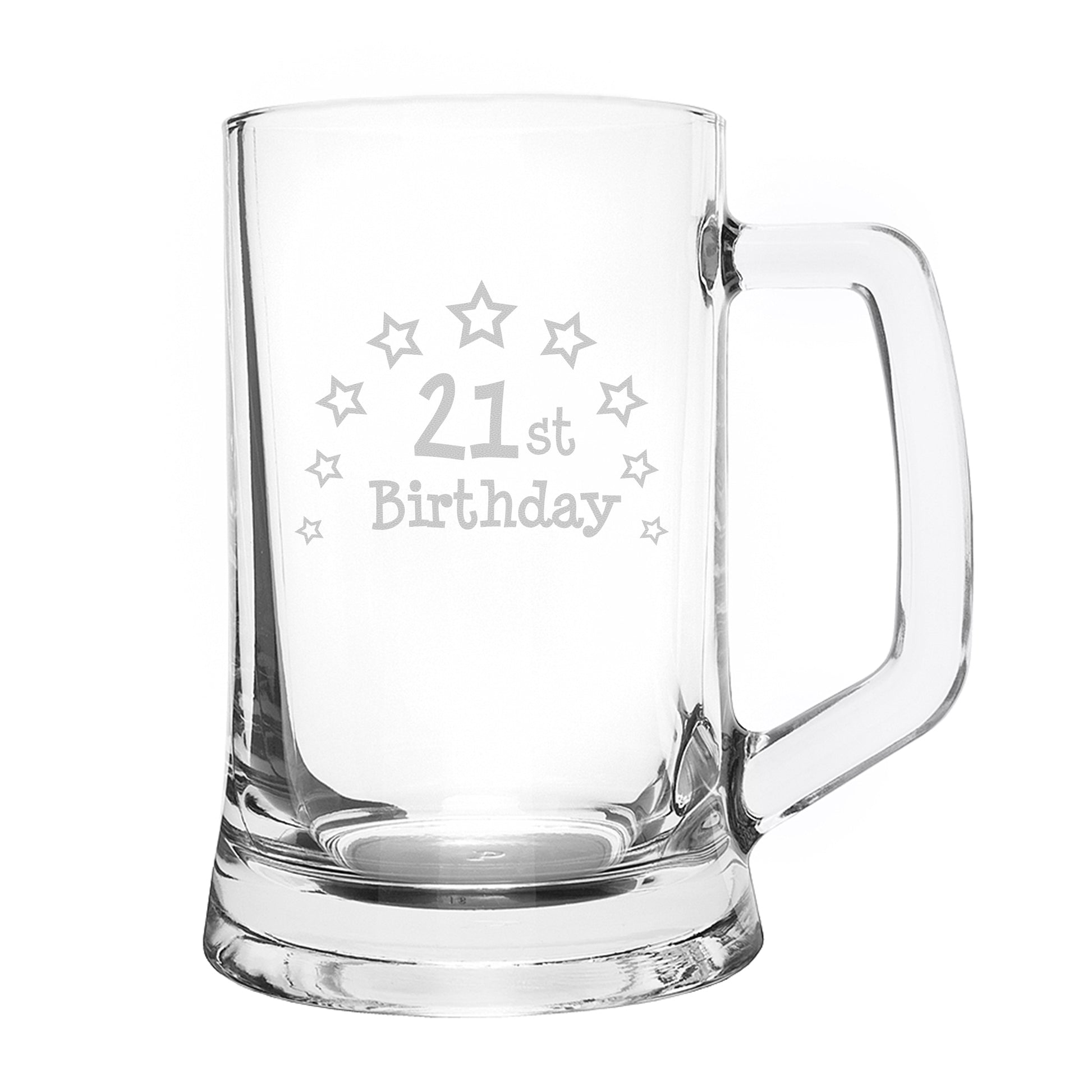 21st Birthday Stern Tankard - MK&JD Gifts