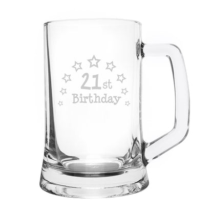 21st Birthday Stern Tankard - MK&JD Gifts