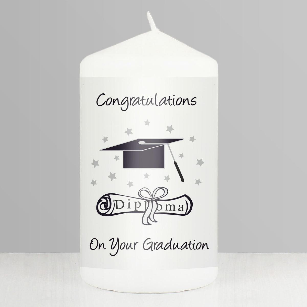 Graduation Pillar Candle - MK&JD Gifts