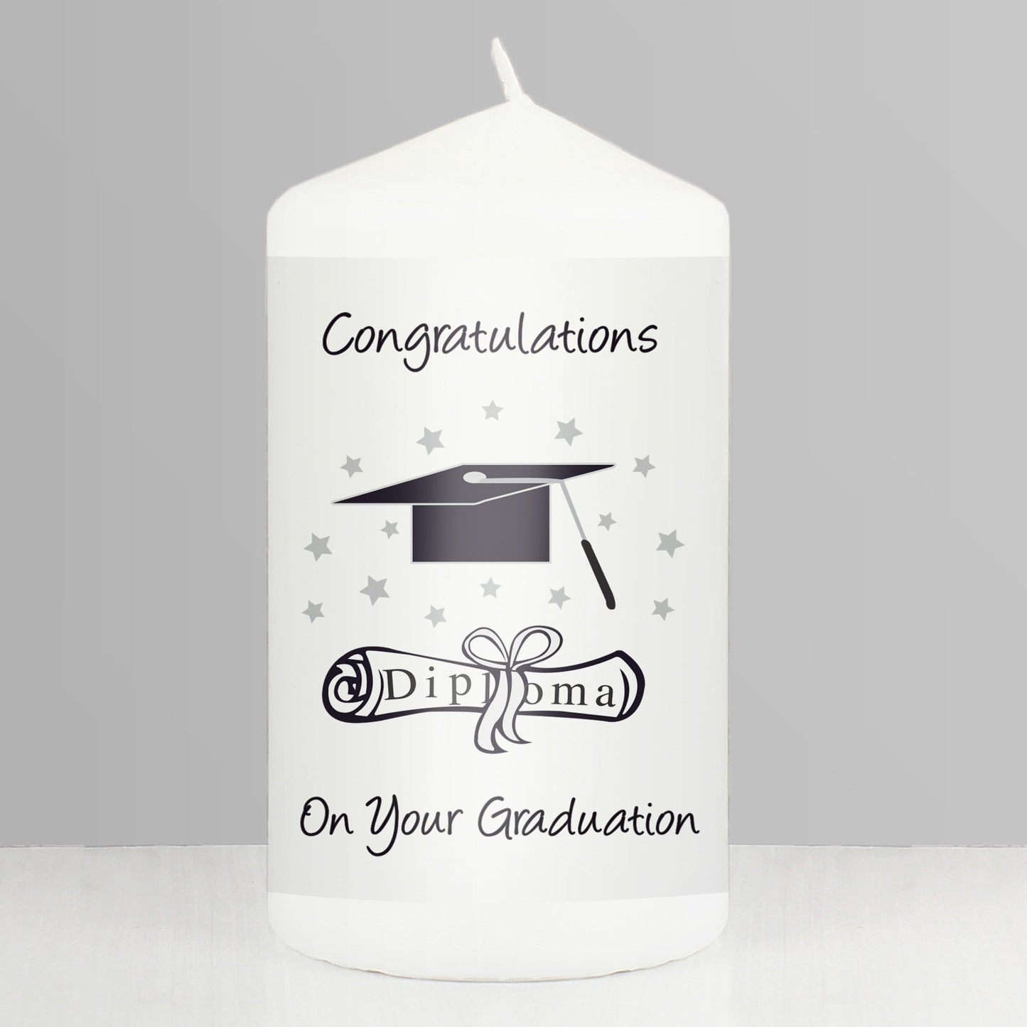 Graduation Pillar Candle - MK&JD Gifts