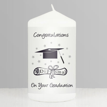 Graduation Pillar Candle - MK&JD Gifts
