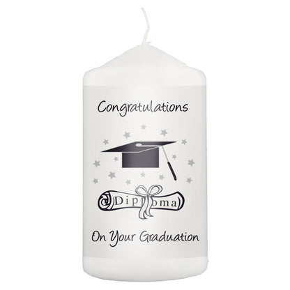 Graduation Pillar Candle - MK&JD Gifts