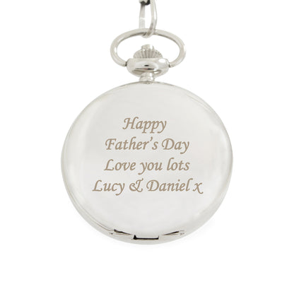 Personalised Pocket Fob Watch - MK&JD Gifts