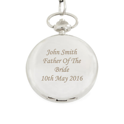 Personalised Pocket Fob Watch - MK&JD Gifts