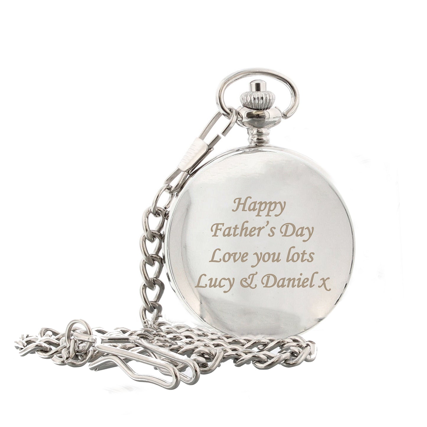 Personalised Pocket Fob Watch - MK&JD Gifts