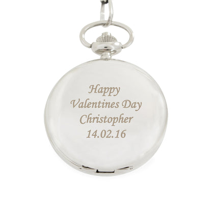 Personalised Pocket Fob Watch - MK&JD Gifts