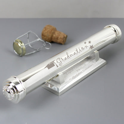 Personalised Graduation Silver Plated Certificate Holder - MK&JD Gifts