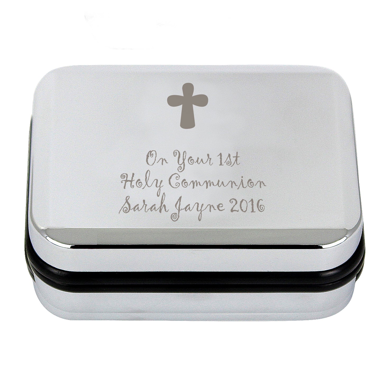 Personalised Cross Necklace and Box - MK&JD Gifts