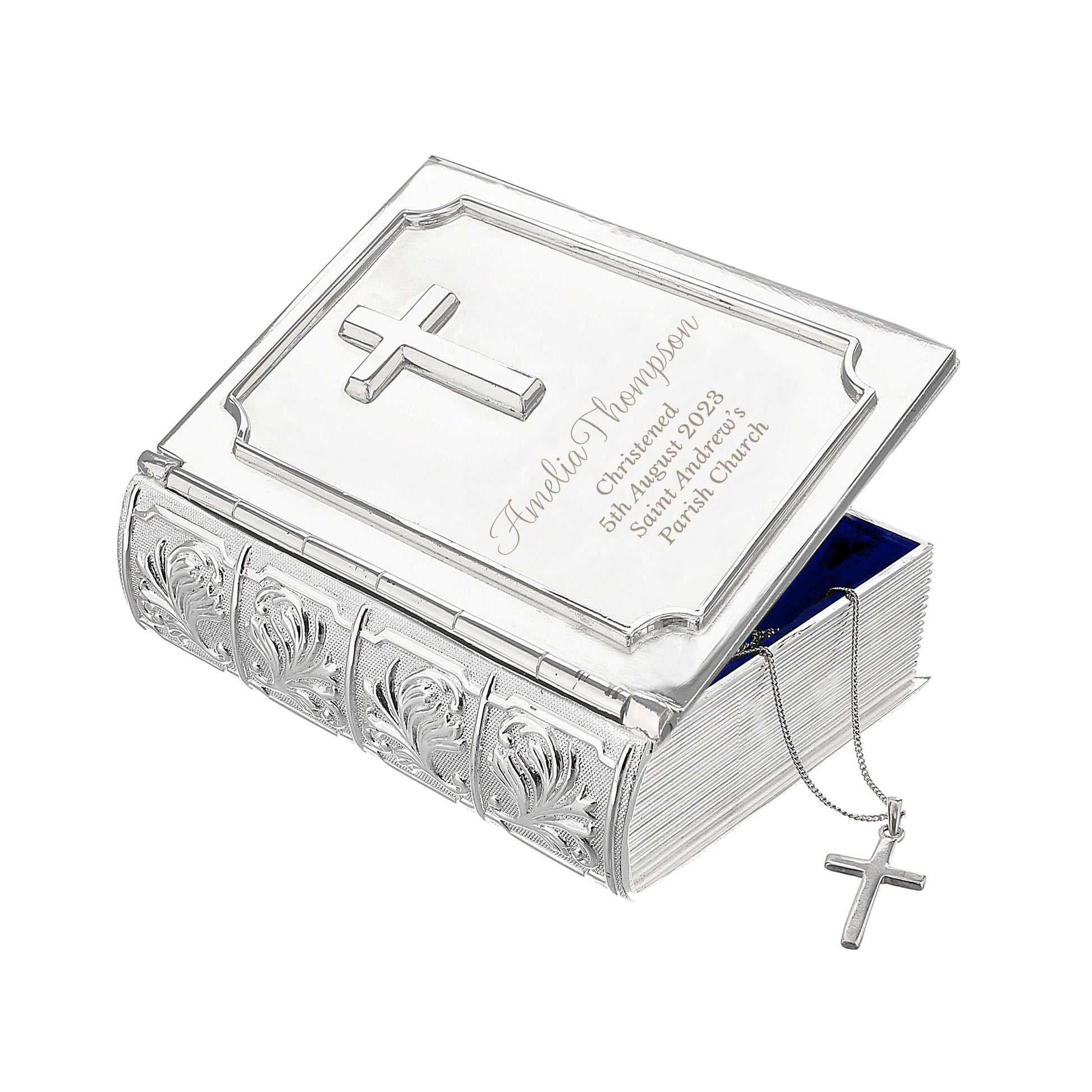 Personalised Bible Trinket Box - MK&JD Gifts