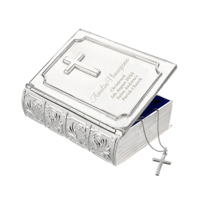 Personalised Bible Trinket Box - MK&JD Gifts