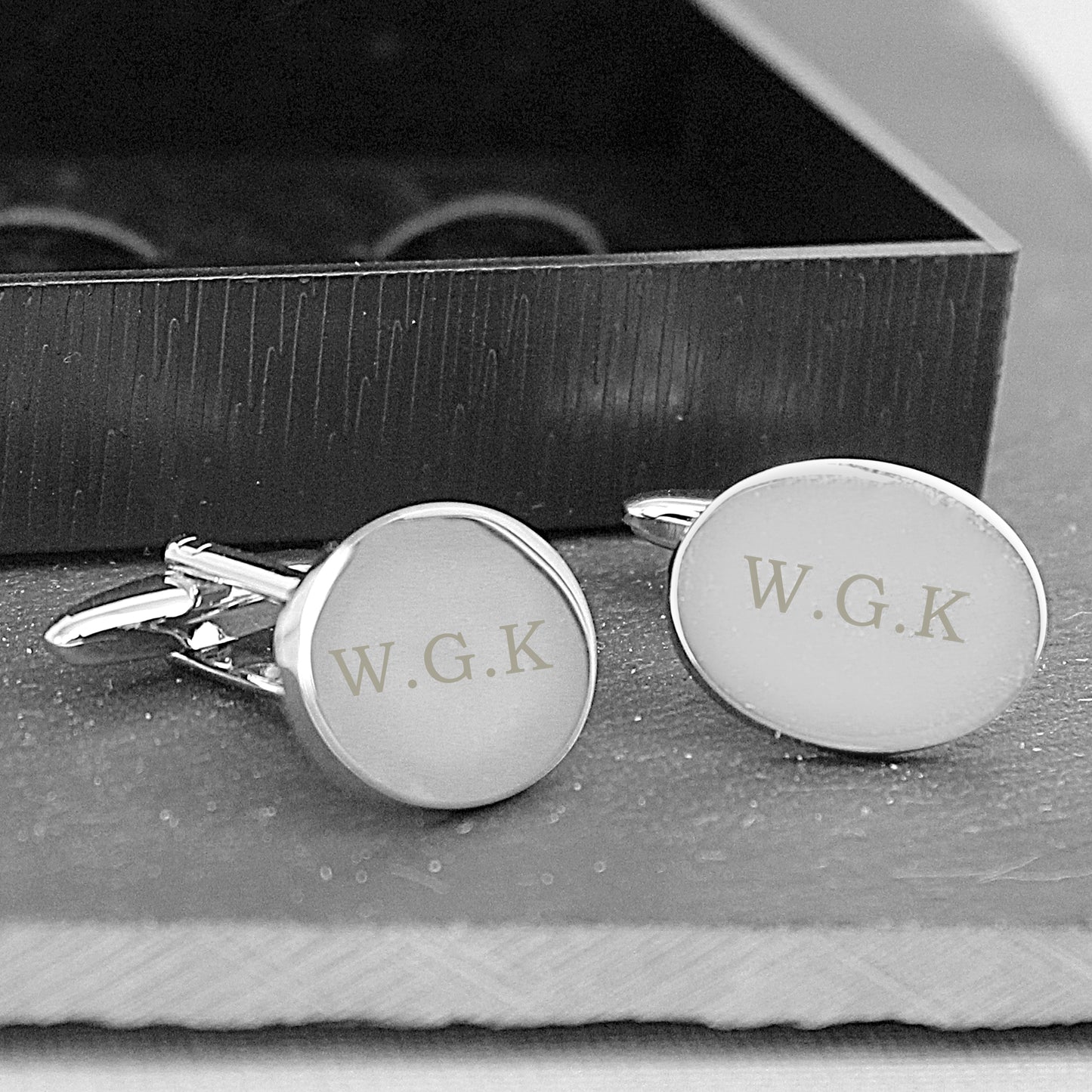 Personalised Oval Cufflinks - MK&JD Gifts