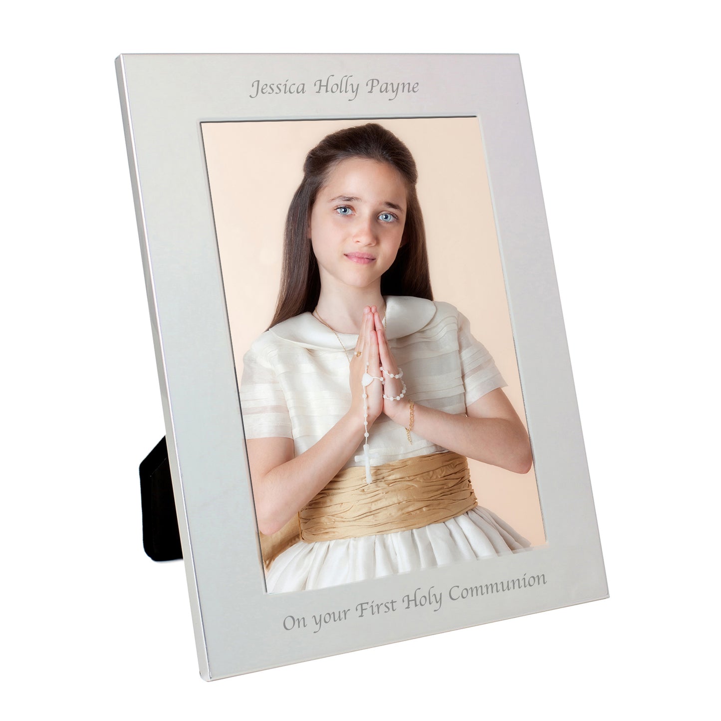 Personalised Silver 5x7 Photo Frame - MK&JD Gifts