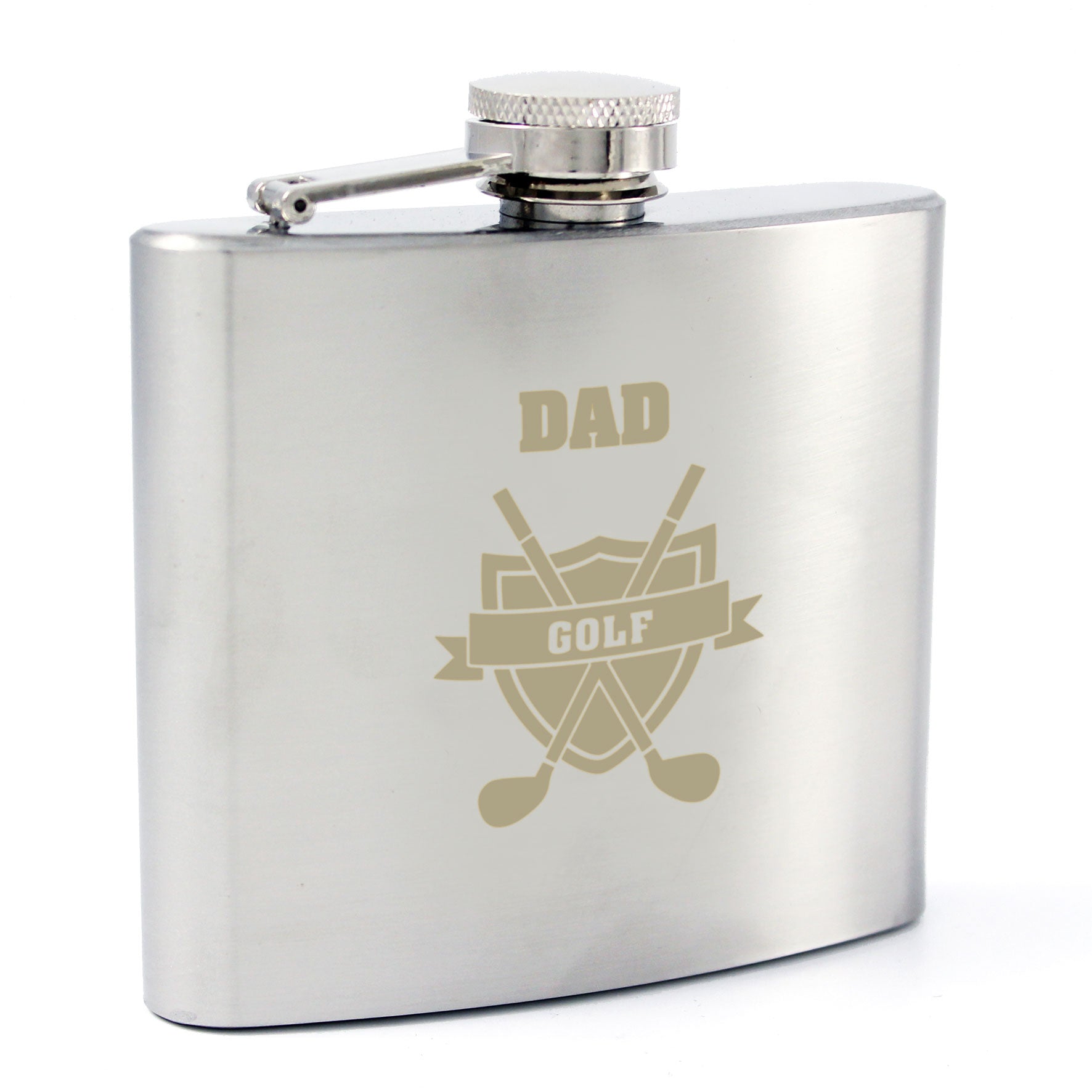 Personalised Golf Hip Flask - MK&JD Gifts