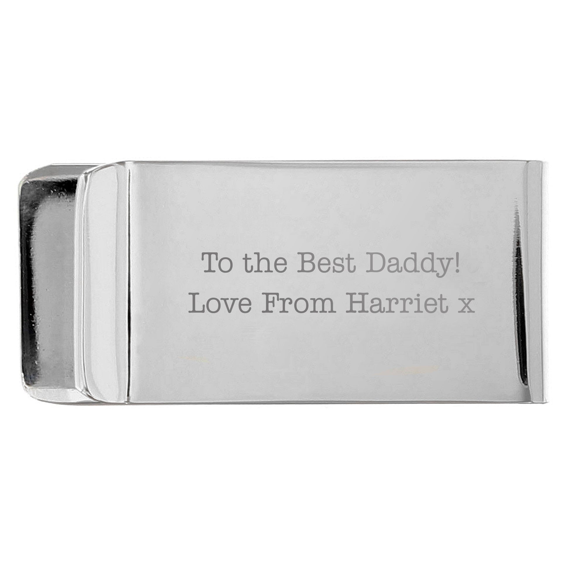 Personalised Any Message Money Clip - MK&JD Gifts