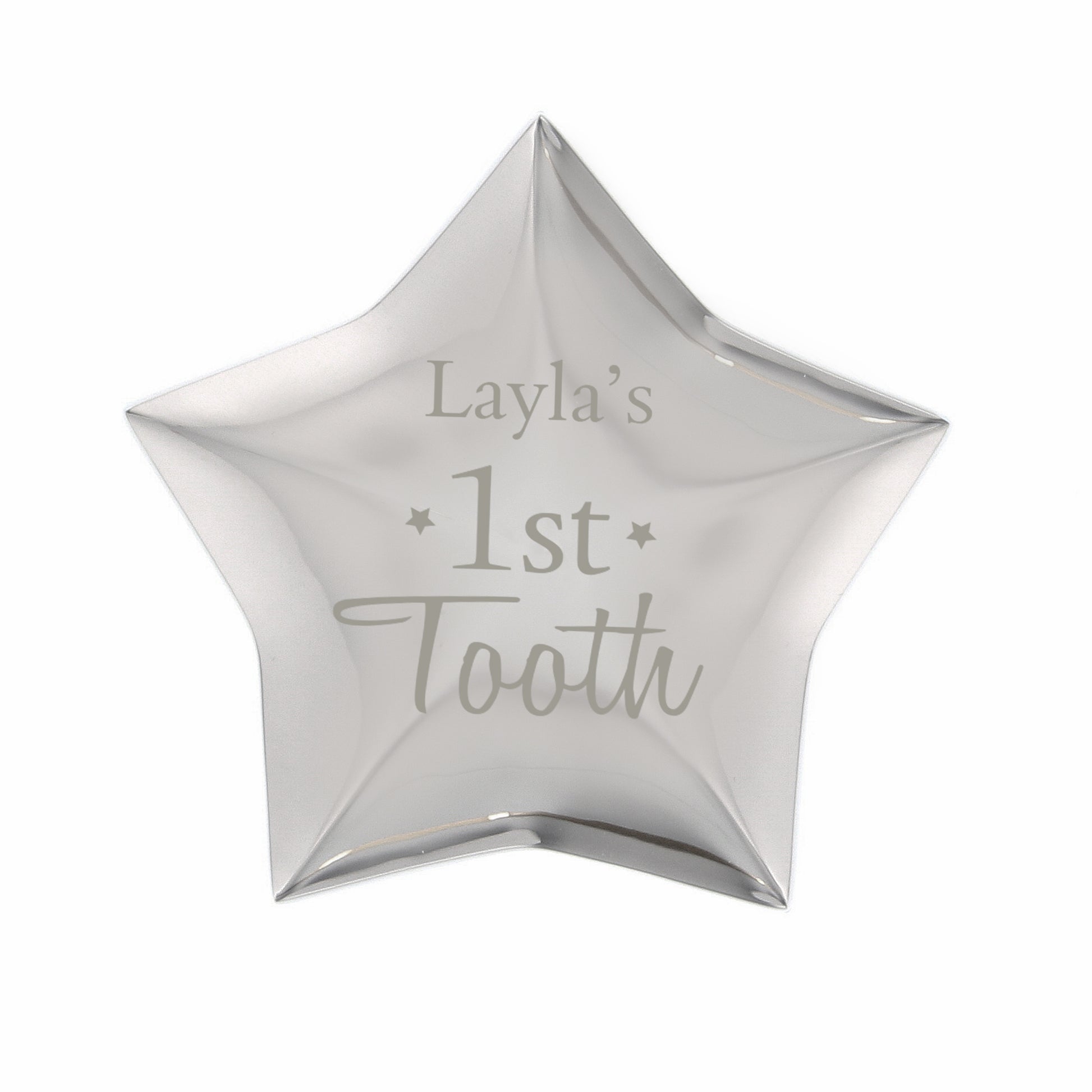 Personalised 1st Tooth Star Trinket Box - MK&JD Gifts