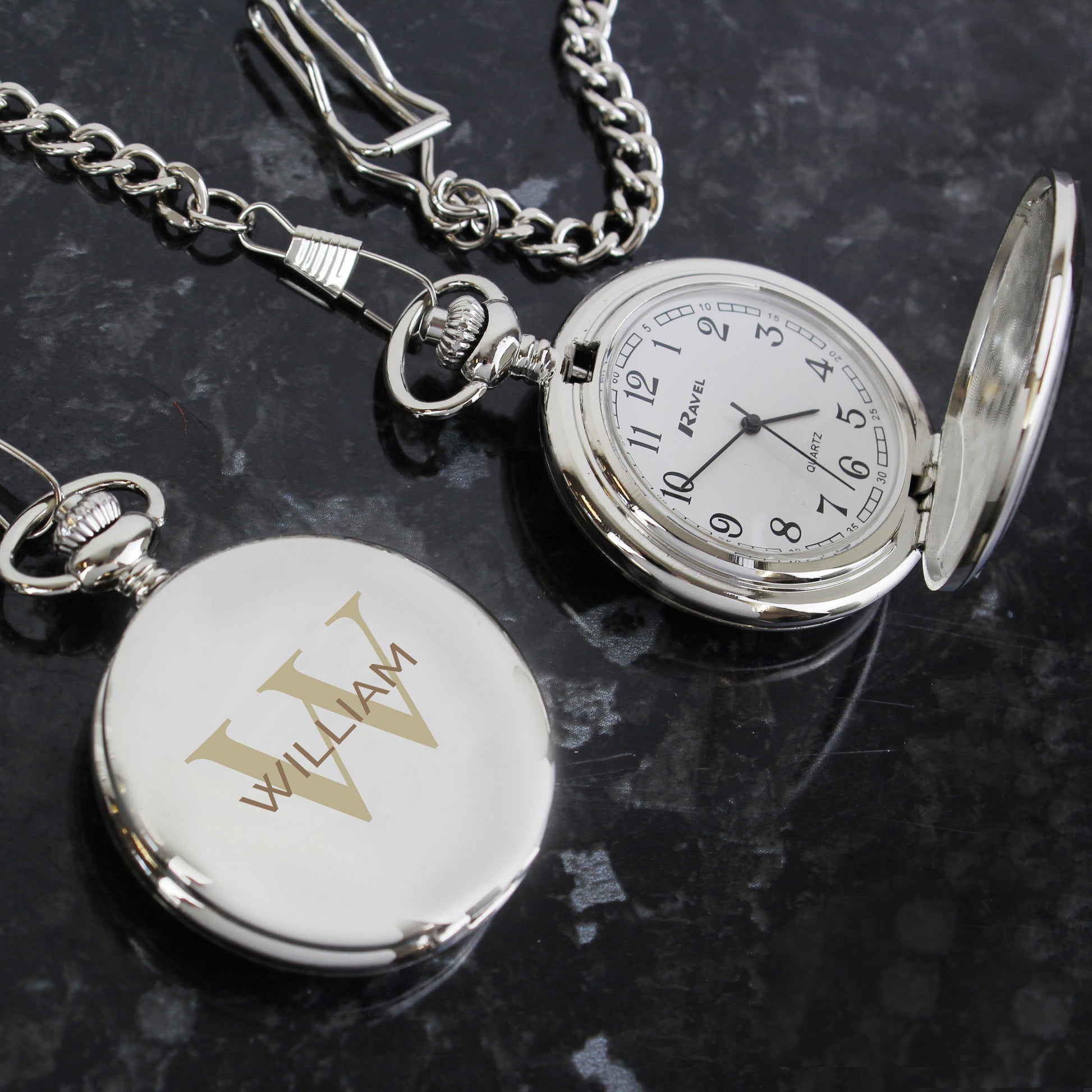 Personalised Birthday Big Age Pocket Fob Watch - MK&JD Gifts