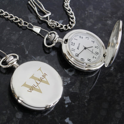 Personalised Birthday Big Age Pocket Fob Watch - MK&JD Gifts