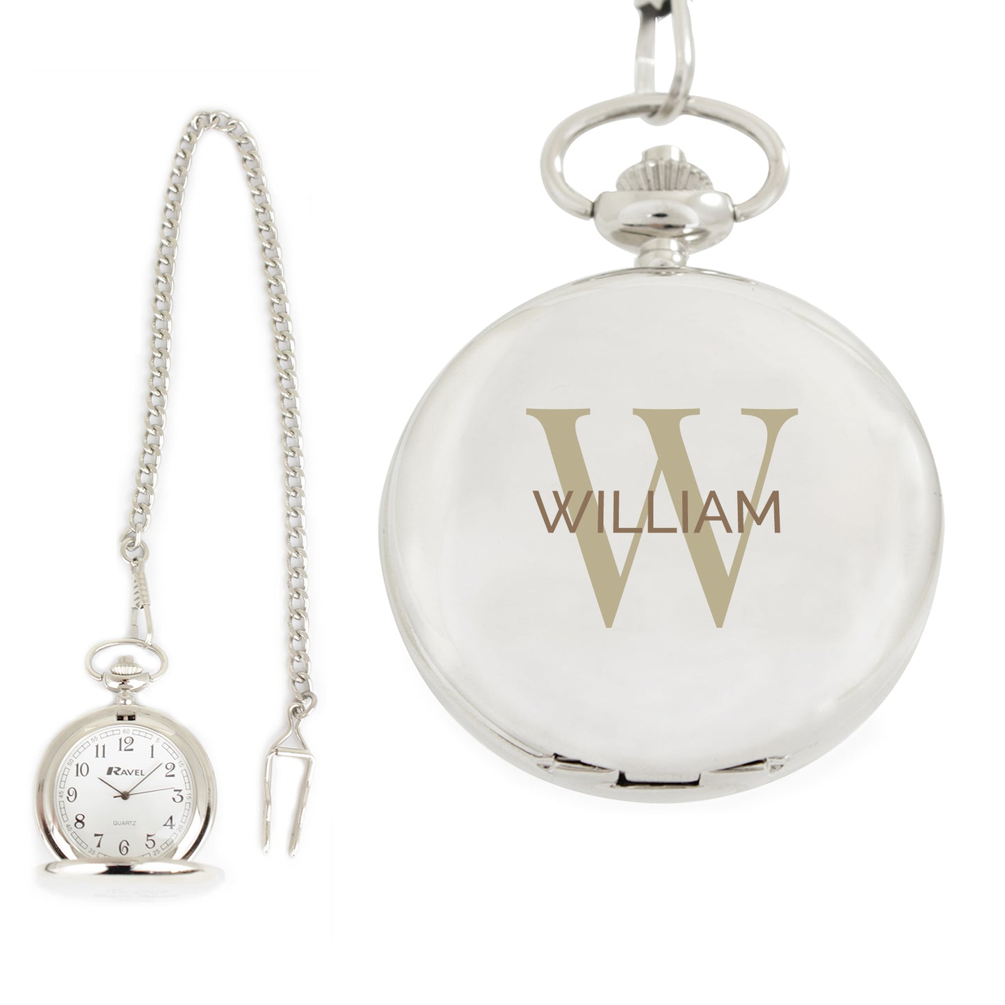 Personalised Birthday Big Age Pocket Fob Watch - MK&JD Gifts