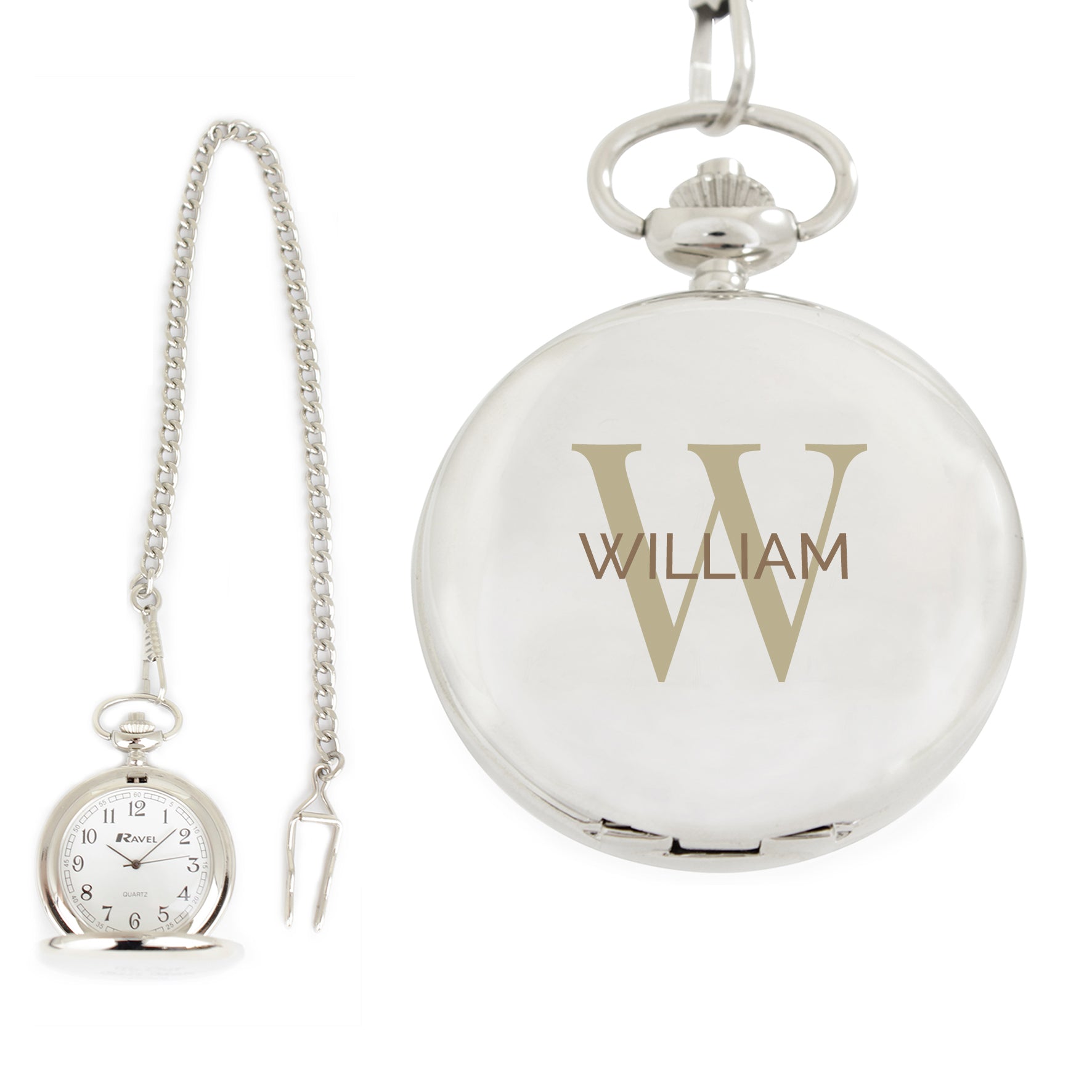 Personalised Birthday Big Age Pocket Fob Watch - MK&JD Gifts