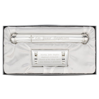 Personalised Cross Certificate Holder - MK&JD Gifts