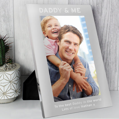 Personalised & Me 5x7 Silver Photo Frame - MK&JD Gifts