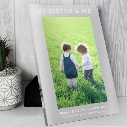 Personalised & Me 5x7 Silver Photo Frame - MK&JD Gifts