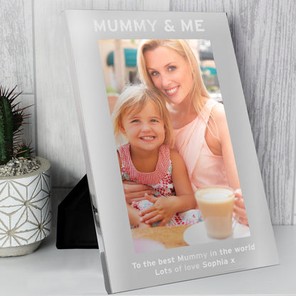 Personalised & Me 5x7 Silver Photo Frame - MK&JD Gifts