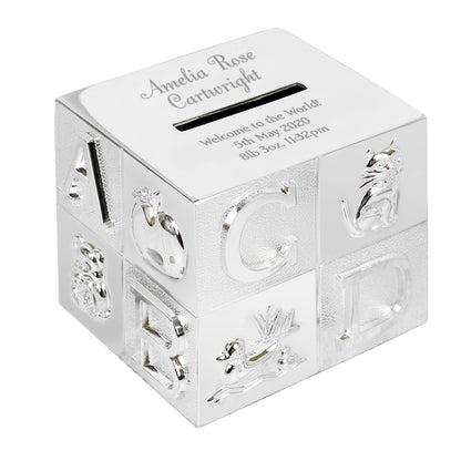 Personalised Big Name ABC Money Box - MK&JD Gifts