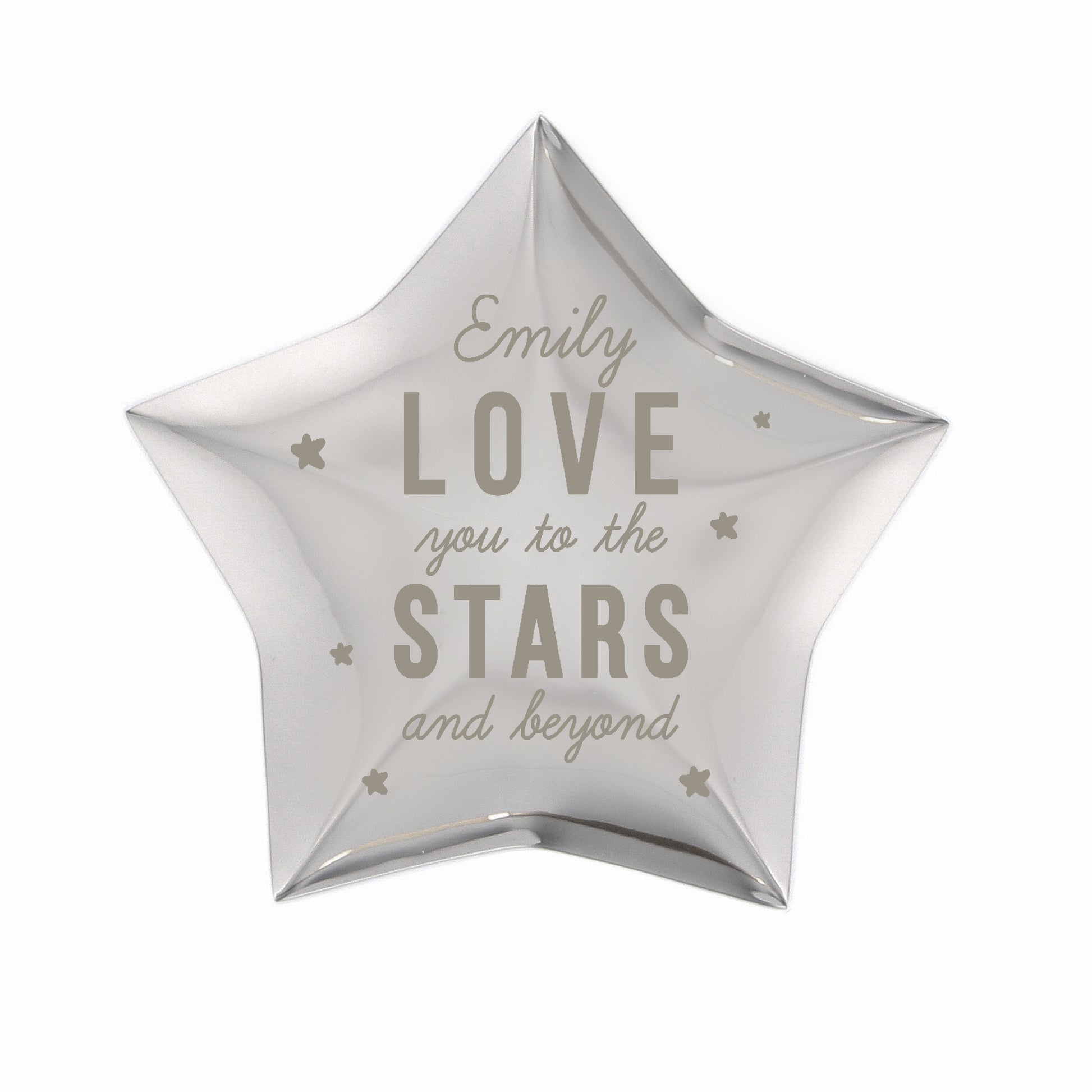 Personalised Love You To The Stars Star Trinket Box - MK&JD Gifts