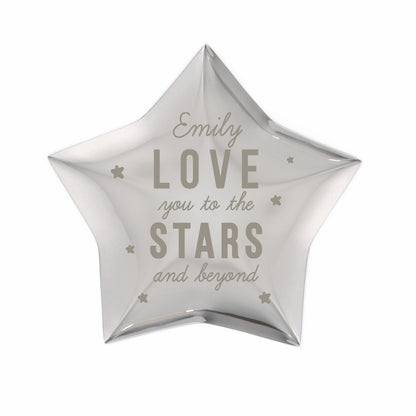 Personalised Love You To The Stars Star Trinket Box - MK&JD Gifts