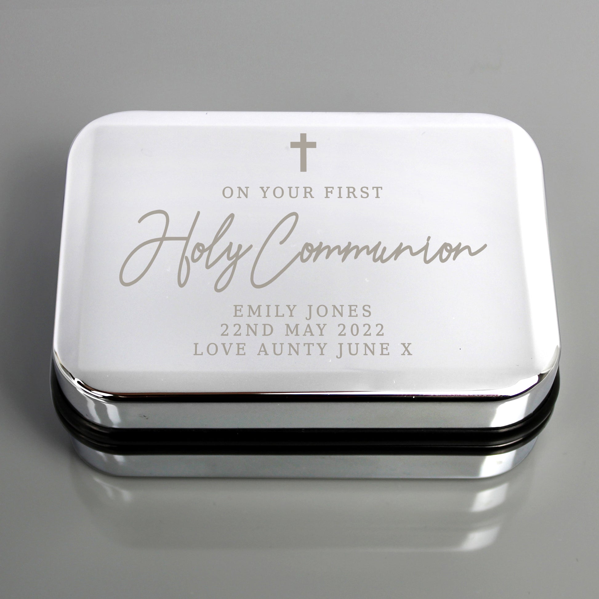 Personalised First Holy Communion Necklace Box - MK&JD Gifts