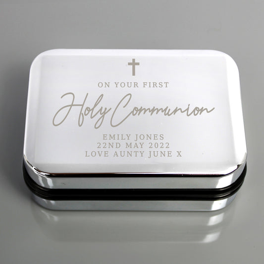 Personalised First Holy Communion Necklace Box - MK&JD Gifts