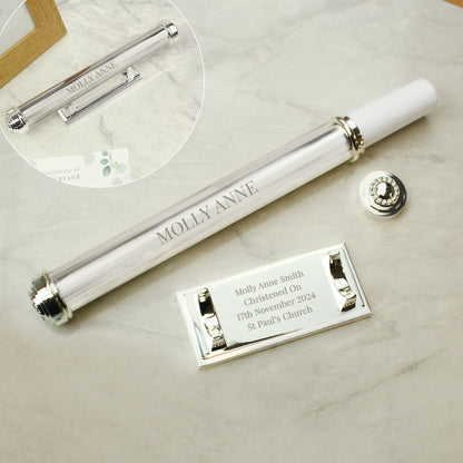 Personalised Free Text Silver Plated Certificate Holder - MK&JD Gifts