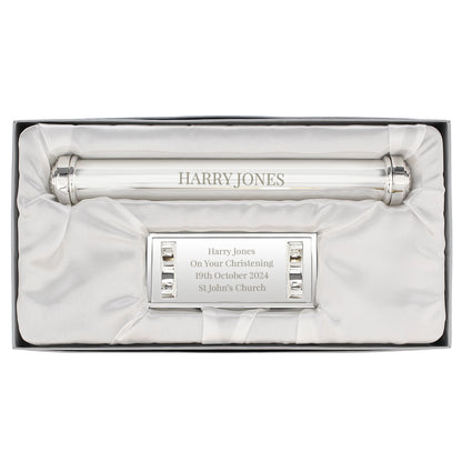Personalised Free Text Silver Plated Certificate Holder - MK&JD Gifts