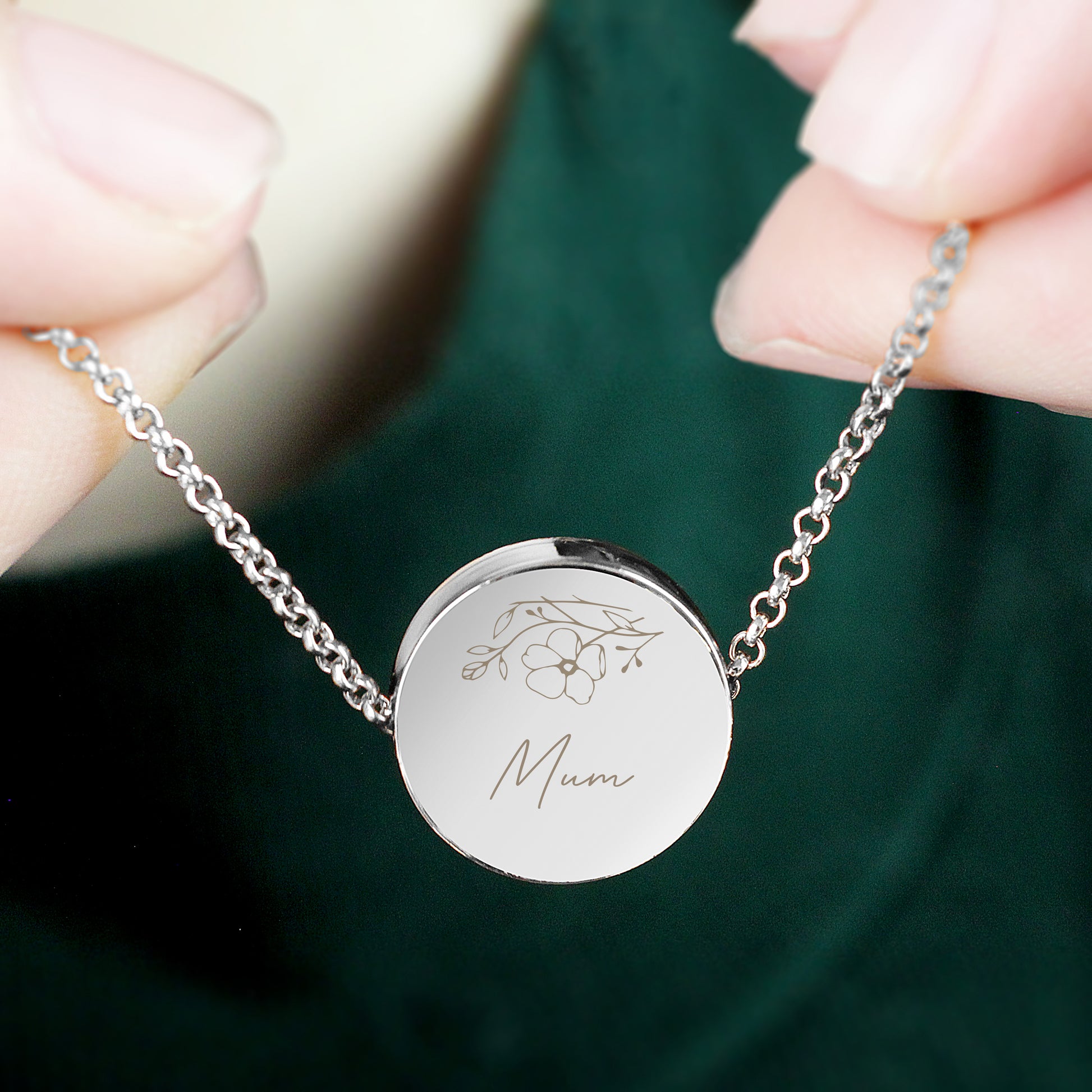 Personalised Photo Upload Necklace and Box - MK&JD Gifts