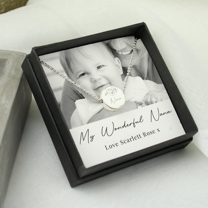 Personalised Photo Upload Necklace and Box - MK&JD Gifts
